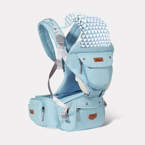 Ergonomic 3-in-1 Baby Carrier & Hip Seat | Adjustable Hands-Free Baby Carrier