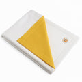 Organic Cotton Fleece Blanket -  Honey