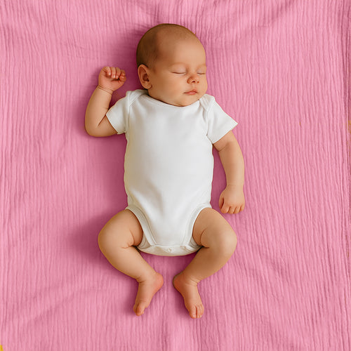Maxi Organic Cotton Swaddles - Pink