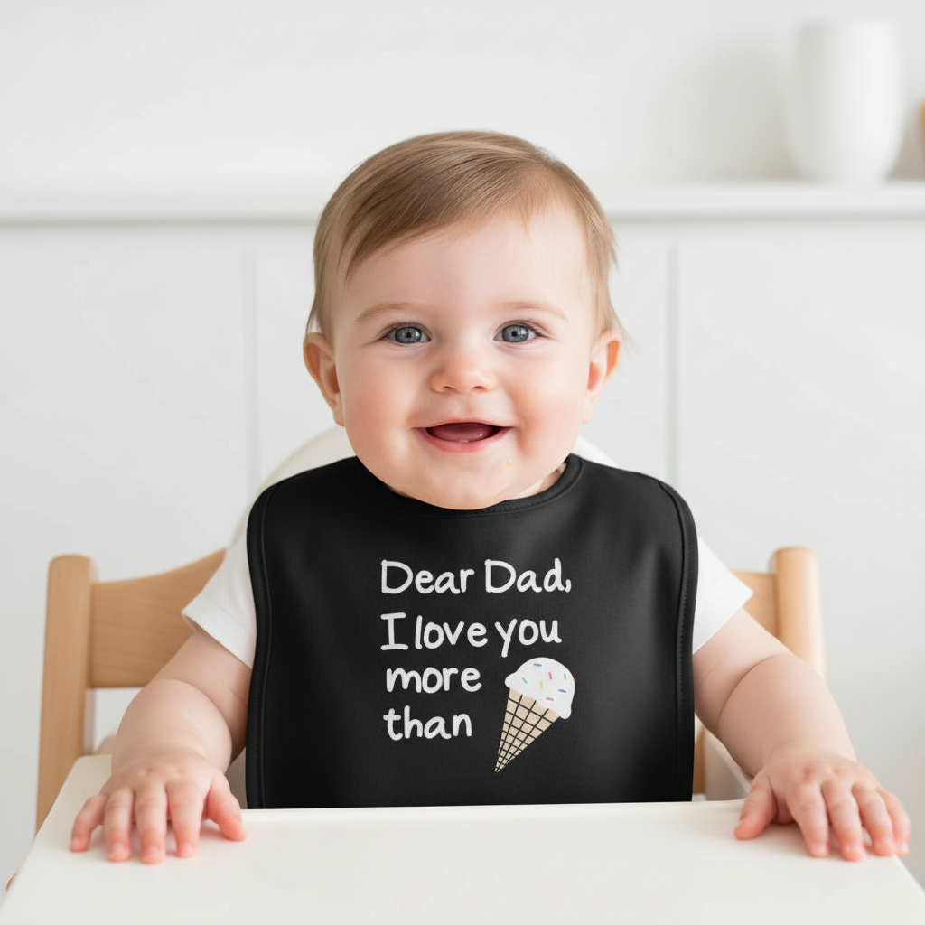 Dear Dad Bib