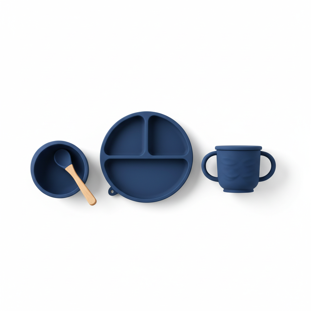 Silicone Feeding Set