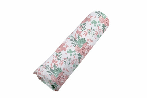 Natural Cotton Muslin Baby Swaddle Blanket | Soft Breathable Newborn Wrap