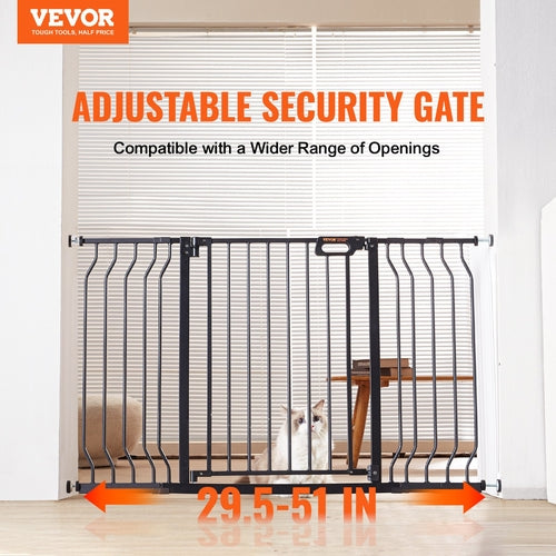 Baby Gate – Extra Wide Safety Gate for Stairs & Doorways